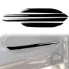 Aplicable a 17-19 Audi nuevo A4La4b9 decoración de bocina de puerta negro piano negro brillante decoración de modificación de interior de coche