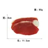 Modelo de simulação de comida adereços costelas de porco cruas fatias de carne bovina crua barriga de porco decoração de comida decoração de restaurante ocidental hotel