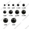 Juguetes de Peluche Oso de Peluche al por Mayor en Stock con Ojos de Botón de Hongo Negro Semicirculares, Cosidos a Mano