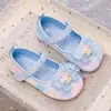 Zapatos de Cuero para Niñas Zapatos de Princesa de Dibujos Animados 2026 Otoño Nuevos Zapatos de Baile Zapatos de Cristal para Niños Zapatos de Cuero de Suela Suave para Bebé