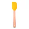 Espátula de silicona colorida, brocha para aceite de repostería, herramientas para preparación de alimentos infantiles juego de 5 piezas, mini utensilios de cocina para hornear, cuchara para mermelada