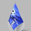 Bandera de Mano Personalizada, Bandera Pequeña Personalizada con Palo para Eventos Deportivos Animación