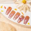 Arte de Uñas Aurora Fantasma Diamante Joyería Color Láser Planos Fondo Forma Especial Diamante 2025 Nuevo Elfo Cálido Mismo Estilo Diamante Aurora