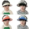 Sombreros de Sol de Verano para Niños Estilo Coreano de Copa Abierta con Ala Ancha para Niños y Niñas Sombreros de Sol con Protección UV
