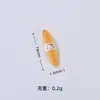 Mini Meow Meow Baguete Desenho Animado Acessórios DIY Cola Cremosa Resina Peças Pequenas Materiais para Grampo Atacado