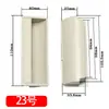 Manija de archivador de hojalata manija de gabinete de documentos manija de aleación de aluminio manija de plástico tirador de cajón de casillero de acero accesorios