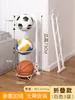 Almacenamiento de pelotas estante de almacenamiento de baloncesto para el hogar plegable estante de almacenamiento de equipamiento deportivo de fútbol organizador multicapa para interiores