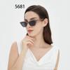 2024 nuevas gafas de sol retro ojo de gato chica popular marco pequeño libro rojo mujer populares en línea protección UV hombres