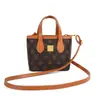 Bolso para Mujer 2026 Nuevo Estilo Coreano Impreso Retro Bolso Cesta, Elegante y Moderno Moda Bolso de Hombro Cruzado