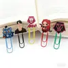 Grupo de Chicas Hunter Clips de Papel Coloridos Creativos Dibujos Animados Papelería para Estudiantes Marcapáginas Divisor de Páginas Venta Directa de Fábrica
