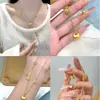 Estilo Antiguo Dinero Gordito Fu Conjunto Cadena Nuevo Estilo Chino Lujo Ligero Diseño de Nicho Cadena para el Cuello Cadena de Clavícula de Alta Calidad Versátil