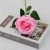 Rosas Artificiales de Terciopelo para Decoraciones de Boda, Flores Falsas, Rosas Búlgaras Transfronterizas, Flores Artificiales para el Día de San Valentín al por Mayor