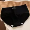 Calzones de Algodón Puro para Mujer, de Cintura Media, Sencillos y Deportivos, Transpirables, 100% Algodón, Antibacterianos, Amigables con la Piel, Cómodos