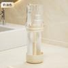 Vaso para enjuague bucal Vaso para cepillo de dientes Vaso transparente para lavado Vaso para pareja Estudiante Vaso para dientes Hogar Hotel Plástico de lujo ligero Anticaída Tanque para dientes