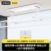 Tendedero Eléctrico de Ropa con Control Remoto Inteligente, Altura Ajustable para Balcón, Máquina de Barra Automática de Secado de Ropa de Tijera Doble Fila para Uso Doméstico