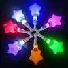 Venta al por mayor de fábrica LED estrella de cinco puntas barra fluorescente barra luminosa estrella barra intermitente apoyo para conciertos LOGO de producción