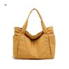 Bolso de lona para estudiantes, funcional, de moda, con cremallera, gran capacidad, estilo Harajuku, bandolera