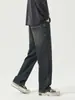 Ropa para Hombre Maple House / Otoño/Invierno 2026 Nuevos Jeans Rectos Sueltos Estilo Americano Vaqueros Retro Pantalones Largos de Calle para Hombre