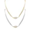 Joyas de Venta Caliente Transfronterizas Europeas y Americanas Colgante de Cruz con Pedrería Cadena de Concha Avión Collar de Mujer Multicapa