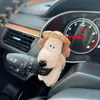 Para-lama de Carro Acessórios Internos de Carro Enfeites de Boneco Piloto Presente Conjunto de Pisca-alerta e Limpador de Para-brisa Alavanca de Câmbio