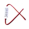 Controlador monocromático mini de tres teclas módulo de tira de luz LED tecla manual de 3 teclas atenuación miniatura flash respiración rojo y negro