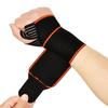Vendaje Protector Deportivo de Muñeca Palma Esguince Cinturón de Ayuda Fitness Voleibol Baloncesto Protector Entrenamiento de Fuerza Levantamiento de Pesas Masculino Rojo