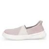 Estilo Nuevo de Verano Lijian Zapatos Cómodos para Personas Mayores, Zapatos sin Cordones Transpirables de Punta Ancha para Madres, Zapatos Ligeros sin Cordones para Caminar para Mujeres