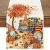 Venta Caliente Transfronteriza Camino de Mesa de Calabaza de Otoño Impresión de Alta Definición Hoja de Arce Piña Decoración de Festival Camino de Mesa Atmósfera del Hogar En Stock