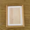 Marco de Fotos de Madera Maciza, Estilo Minimalista Moderno, Rectangular, para Colgar en la Pared o de Escritorio, Marco de Fotos Creativo Color Nogal