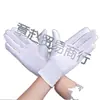 Productos Especializados para Joyerías, Guantes de Exhibición, Negro y Blanco, Actuación Ceremonial, Estilo Delgado, para Sesiones de Fotos, Guantes para Asistentes de Ventas