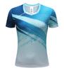 Extremamente Rápido Atacado Competição Grupo Soldado Badminton Tênis Uniforme Manga Curta Secagem Rápida Respirável Camiseta Esportiva Treino Roupa de Fitness Top