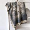 Bufanda de cachemira clásica y suave para mujer, otoño e invierno, cálida y combinable, chal grande, estilo de alta gama.