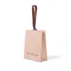 Bolsa de papel portátil de fábrica bolsa de papel para joyería bolsa de regalo bolsa para joyería coreana personalizada tira moda bolsa de papel personalidad