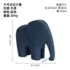 Enfeites de Animais em Cores Morandi, Adereços de Decoração para Quarto Infantil, Decoração Suave para Entrada da Sala de Estar, Decorações Criativas em Formato de Elefante
