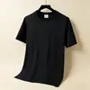 Fabricante Direto Verão Ins Simples Outro Manga Curta Tendência Masculina Versátil Respirável Jovem Gola Redonda Camisas Artísticas