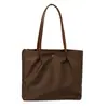 Bolso Tote Casual Simple para Viajes Diarios para Mujeres 2025 Otoño Nuevo Nylon Nicho Ligero Trendy Bolso de Hombro Único