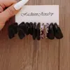 Set de Pendientes de Aro de Moda Transfronterizos Europeos y Americanos para Mujer, Versátiles y Elegantes, Pendientes de Moda Estilo Ins al por Mayor