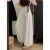 ¡Disparo real! Pantalones Holgados de Estilo Coreano para Verano 2026, Estilo Perezoso, Cintura Elástica, Corte Amplio, Pantalones Jogger Versátiles para Mujer 15384