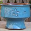 Vaso de Flor Carnudo Pequeno Defeito Panela Quente Panela Cogumelo Cerâmica Diâmetro Grande Simples Planta Verde Ébano Antigo Pilha Vaso de Cerâmica de Penhasco