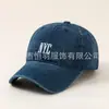 Nueva Gorra de Béisbol Lavada de Mezclilla Bordada de NYC Moda Femenina Retro Visera Curva Gorra de Pico Sombrero de Sol para Exteriores para Hombre
