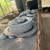Piezas forjadas de fábrica acero al carbono juego de ruedas de grúa juego de ruedas forjadas piezas forjadas de rueda de grúa