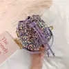 Ins Celebridad de Internet Brillante Brillante Estilo Occidental Cubo Niños Niños Grandes Cruzado Teléfono Móvil Billetera Bolso Bolso de Mujer