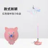 Potente Palo Juguete para Gatos con Ventosa, Cable de Acero Largo y Pluma, Juguete para Gatos para Autoentretenimiento, Gadget Juguete para Gatos Resistente a Mordeduras, Juguete para Mascotas