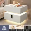 Mesa de Cabeceira Flutuante Inteligente Moderna Simples Carregamento Sem Fio Estilo Italiano Minimalista Quarto Casa Criativa Armário de Cabeceira Celebridade da Internet