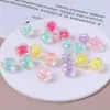 12mmab Color Degradado Dos Tonos Facetado Calabaza Redondas Perlas DIY Joyería Pulsera Accesorio para el Cabello Collar Accesorios Mayoreo