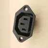 AC06A cocina eléctrica enchufe de carga eléctrico AC06 enchufe hembra con orejas interfaz enchufe de alimentación de CA de tres orificios ac06c