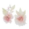 24 nuevos accesorios antiguos para el cabello, diseño original, hechos a mano, con degradado morado, horquillas de flores grandes, accesorios de maquillaje, tocados Hanfu