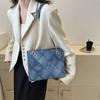 Tendência de Comércio Exterior Bolsa Tote Moderna e Estilosa de Grande Capacidade para Mulheres 2023 Nova Bolsa Tote Retrô Bolsa de Ombro Casual