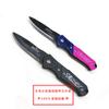 Hoja de corte de alta dureza cuchillo de acero inoxidable camping portátil supervivencia cuchillo militar popular acero al cromo cuchillo plegable para exteriores al por mayor