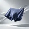 Roupa Íntima Masculina Modal Anos 50 10a Virilha Antibacteriana Sem Costura Respirável Cueca Boxer de Cintura Média Em Estoque Atacado